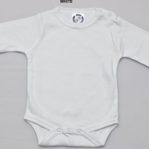 Full Sleeves Bodysuit White (Premium)