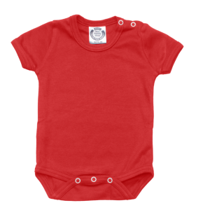 Half Sleeves Bodysuit Flame Scarlet (Premium)