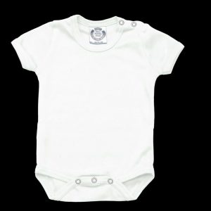 Half Sleeves Bodysuit  White (Premium)