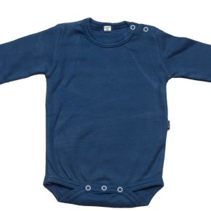 Full Sleeves Bodysuit Navy Blue (Premium)
